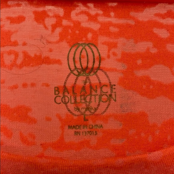 Orange Workout Long Sleeved Tee - Picture 3 of 4